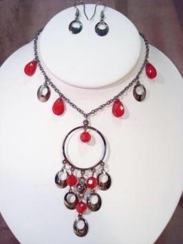 fashion jewellery pls -     BAILEAH TWO PIECE SET TN 555